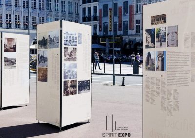 mobilier urbain exposition en extérieur