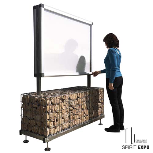 vitrine affichage exterieur sur support 2 faces vitrine affichage exterieur sur support 2 faces