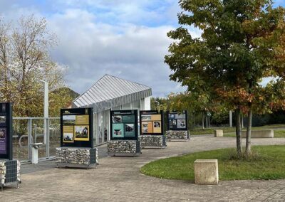 exposition photos extérieure Rouvroy