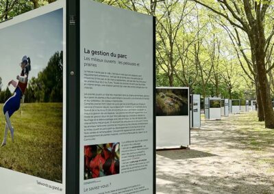 expo photos en extérieur Valbon