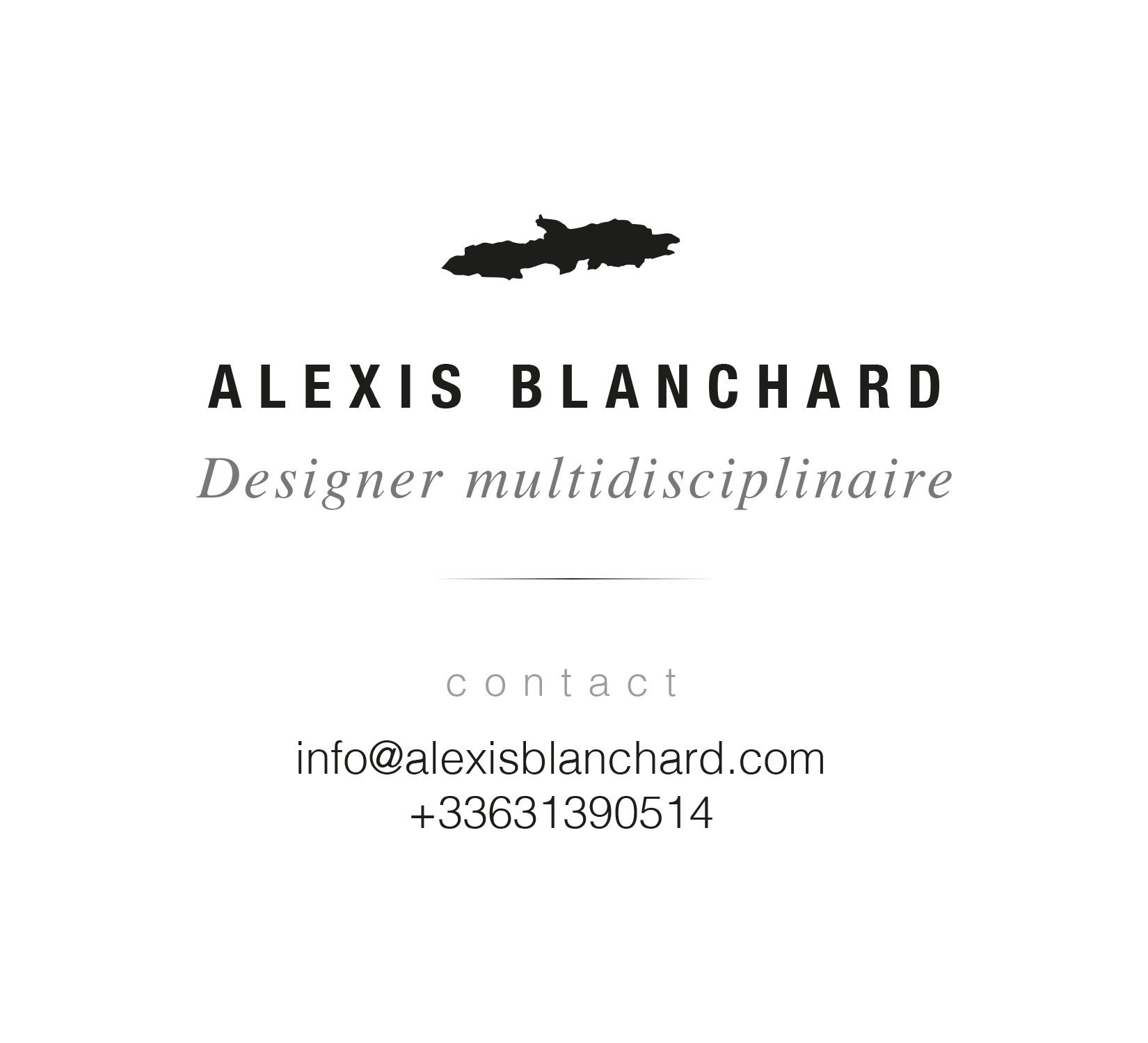 Alexis Blanchard designer