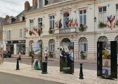 exposition en extérieur Chateaudun