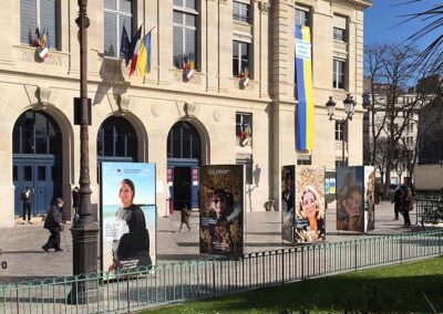 expo photos en extérieur Paris Alliance