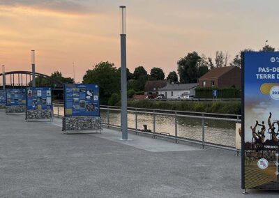 expo photos en extérieur Arques