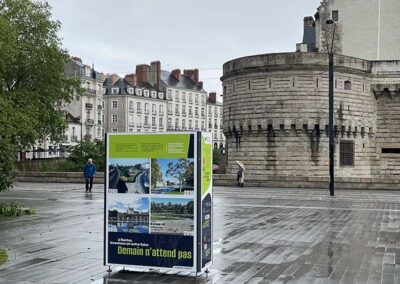 exposition en extérieur Nantes