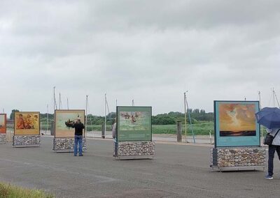 exposition photos extérieure Etaples