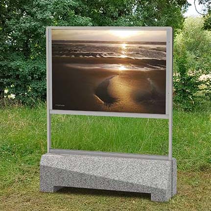 mobilier exposition extérieure granite 15.10